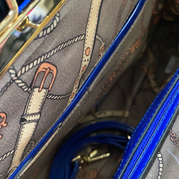 NWT Vegan, Royal Blue Purse - Picture 5 of 7